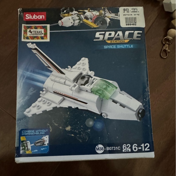 Space Shuttle Sluban Brick Build 62 pieces - Picture 1 of 3